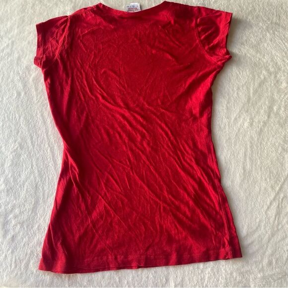 Vintage Rudolph The Red Nosed Reindeer T Shirt Size Small Red Graphic - Picture 7 of 7